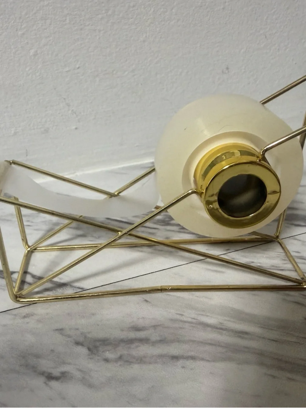 Gold Wire Tape Dispenser with Roller